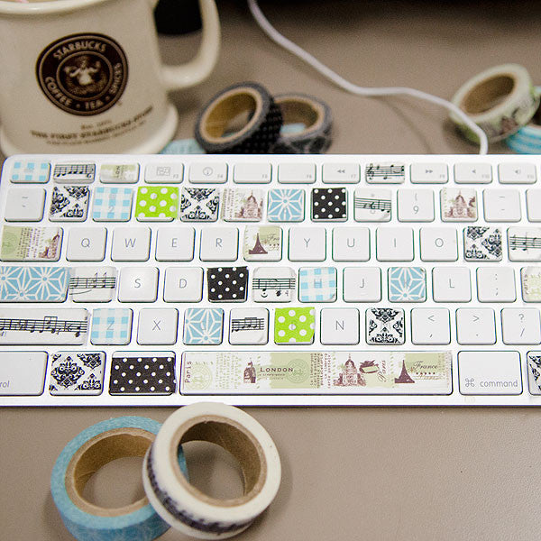 Washi Wonderboard Project by Tawnye Vaughan