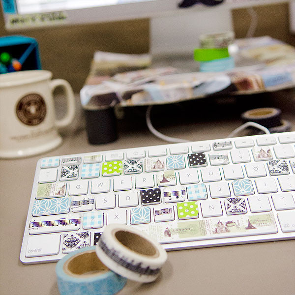 Washi Wonderboard Project by Tawnye Vaughan