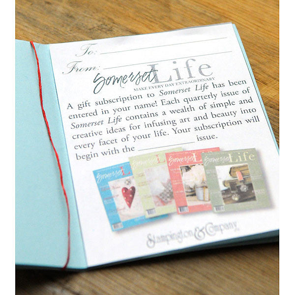 Somerset Gift Announcements Presentation Inspiration Project