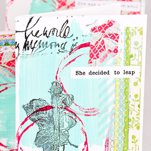 Grungy Girl Cards