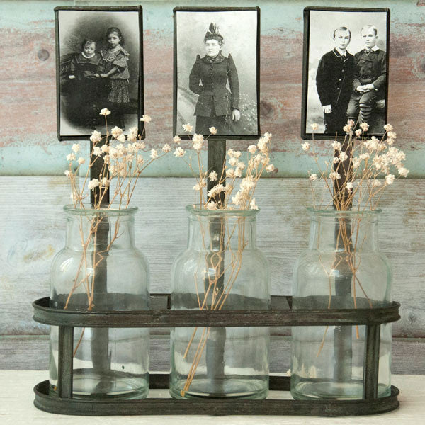 Family Photo Crate Display Project