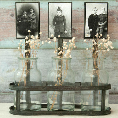 Family Photo Crate Display Project