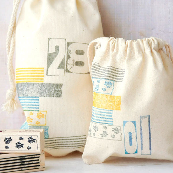 Washi Fabric Bags Project