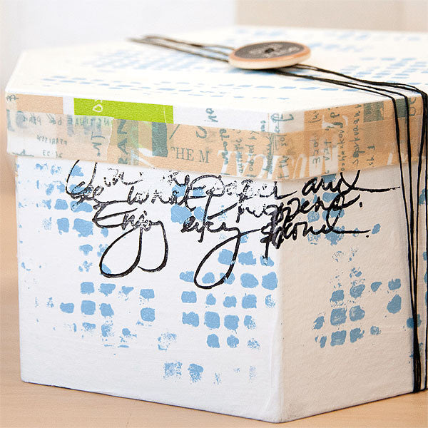 Mixed-Media Graffiti Box Project