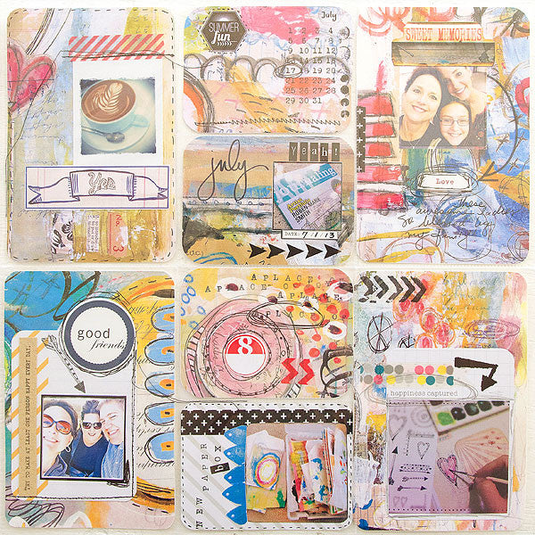 Mixed-Media Project Life Pages Project by Roben-Marie Smith