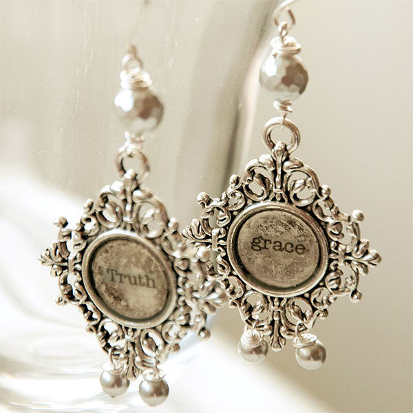 My Truth and Grace Earrings Project by Kristen Robinson