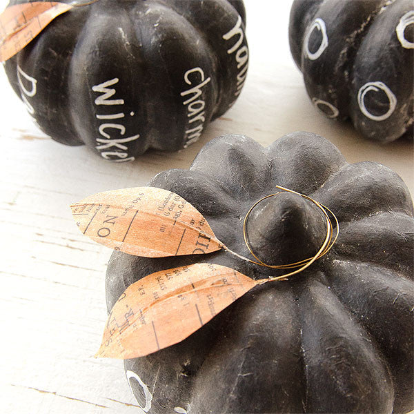 Chalkboard Pumpkins Project