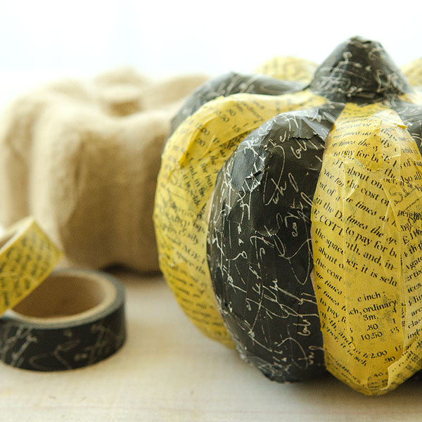 Fall Washi Pumpkins Project