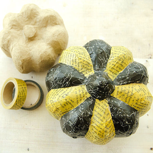 Fall Washi Pumpkins Project