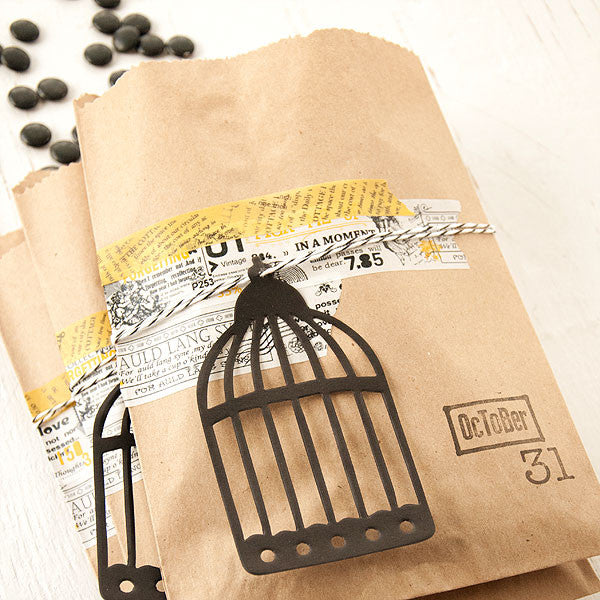 Halloween Kraft Packages Project