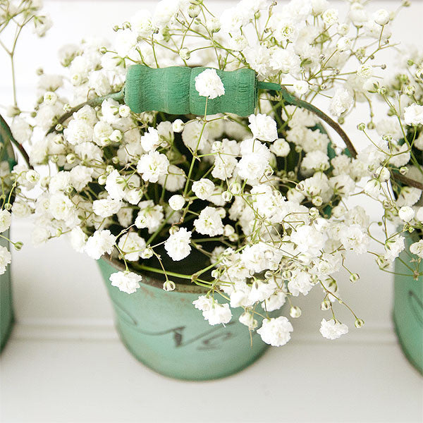 Vintage Number Buckets Inspiration Project