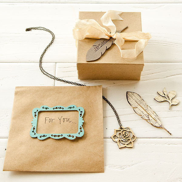 Wild for Wooden Embellishments Project by Christen Olivarez