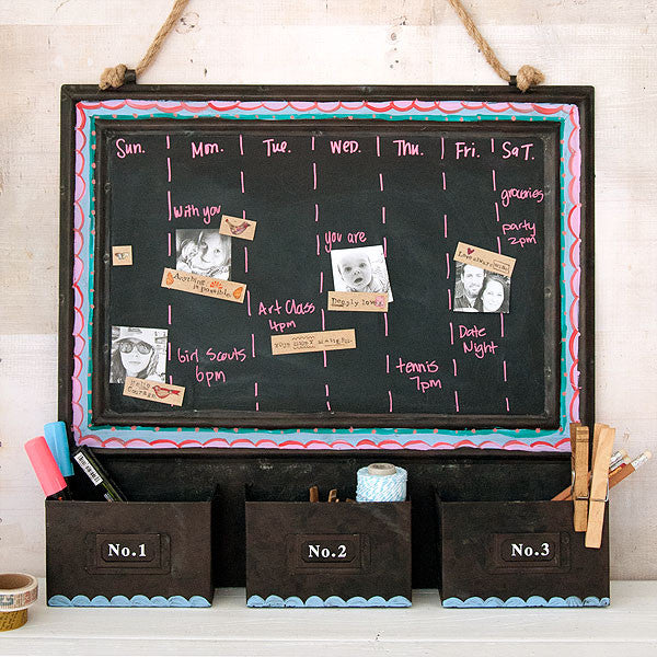 Days of the Week Magnetic Board Project