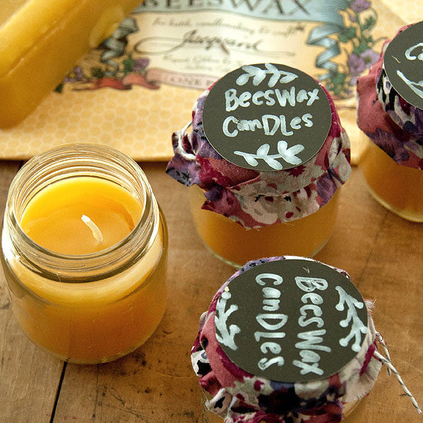 Beeswax and Bottled Candles Project