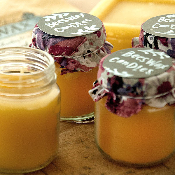 Beeswax and Bottled Candles Project