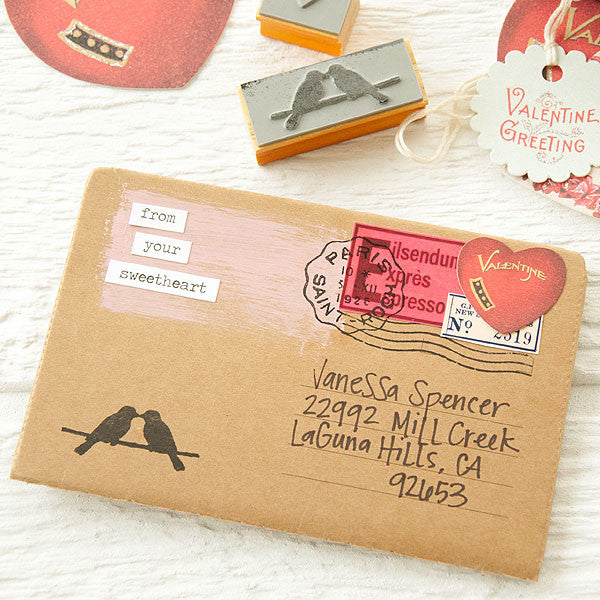Postal Love Notebook Project