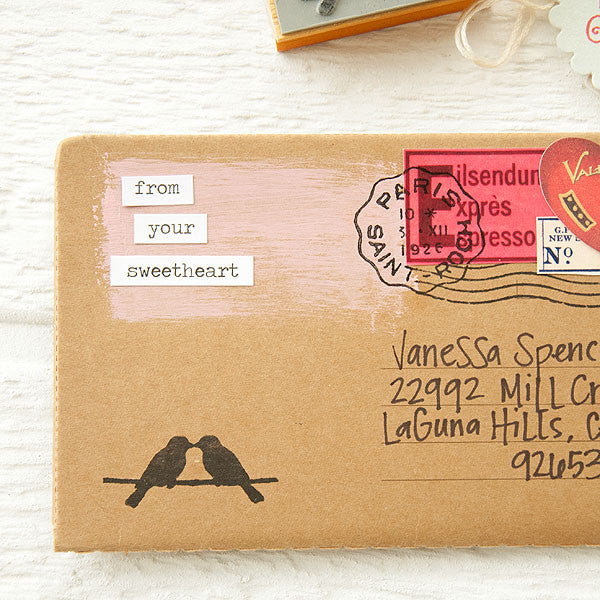 Postal Love Notebook Project