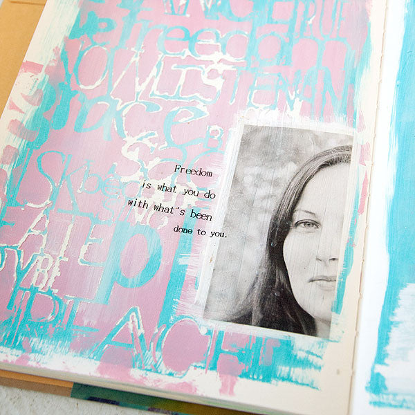 Words to Live By Journal Page Project