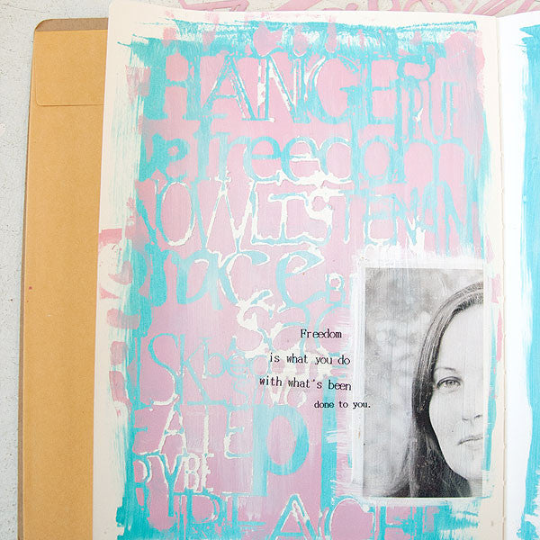 Words to Live By Journal Page Project