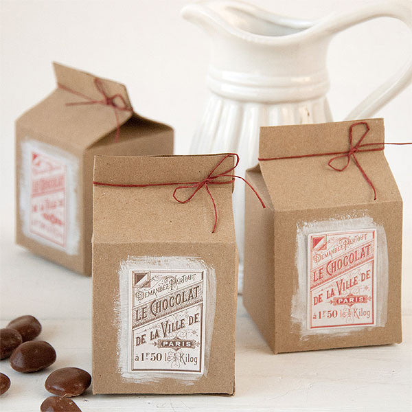 Milk and Cookies Party Favors Project