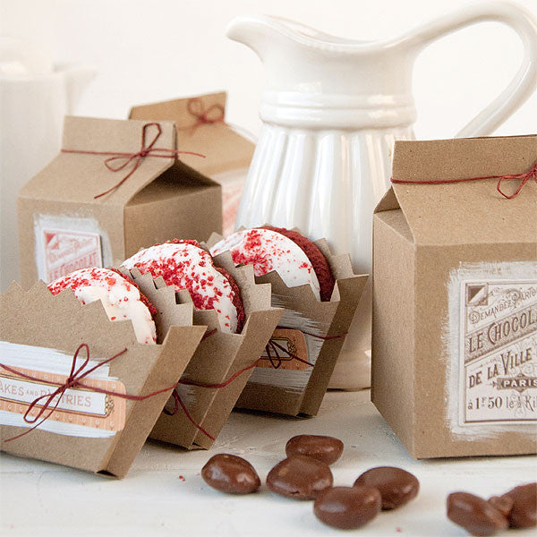 Milk and Cookies Party Favors Project