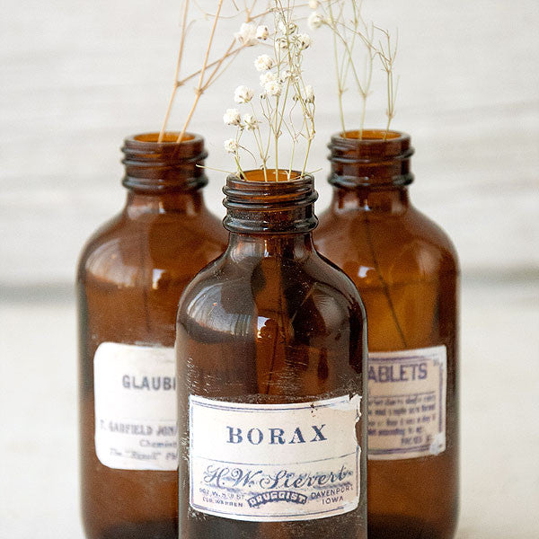 Apothecary Bottles Display Project