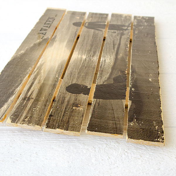 Awaken Wood Pallet Transfer Project by Johanna Love