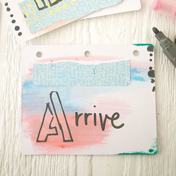 Mini Art Journal with Montana Paint Markers Project