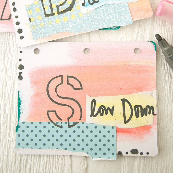 Mini Art Journal with Montana Paint Markers Project