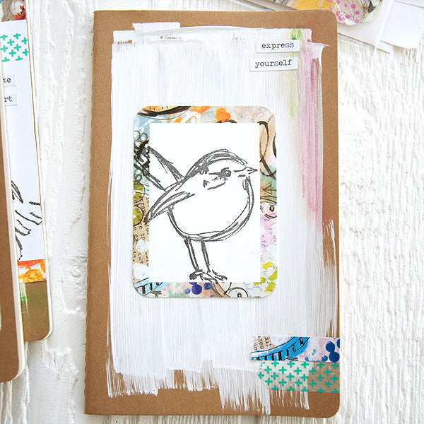 Mixed-Media Bird Journals Project