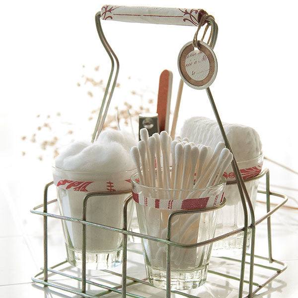 Chai Rack Turned Bathroom Caddy Project