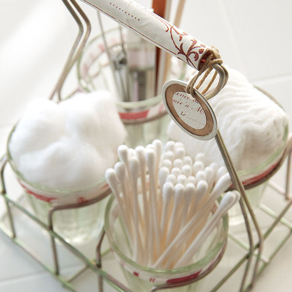 Chai Rack Turned Bathroom Caddy Project
