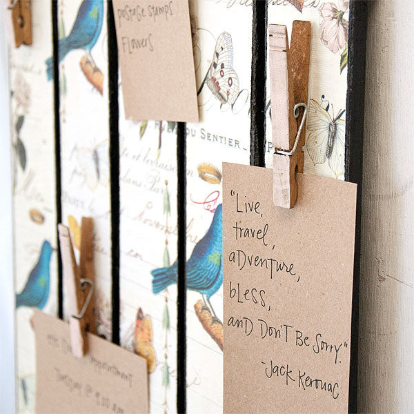 Mini Pallet Organization Board Project
