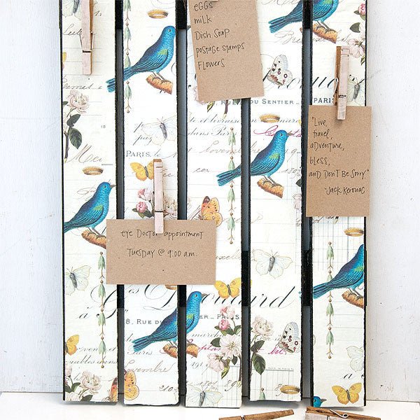 Mini Pallet Organization Board Project