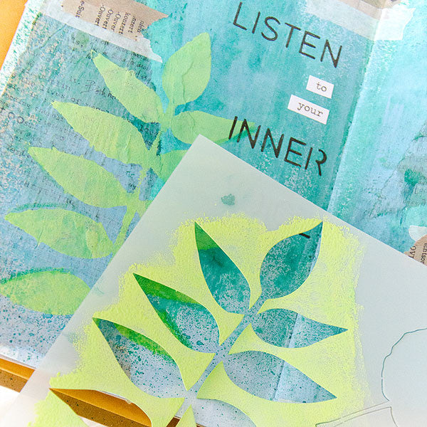 Listen to Your Inner Voice Art Journal Project