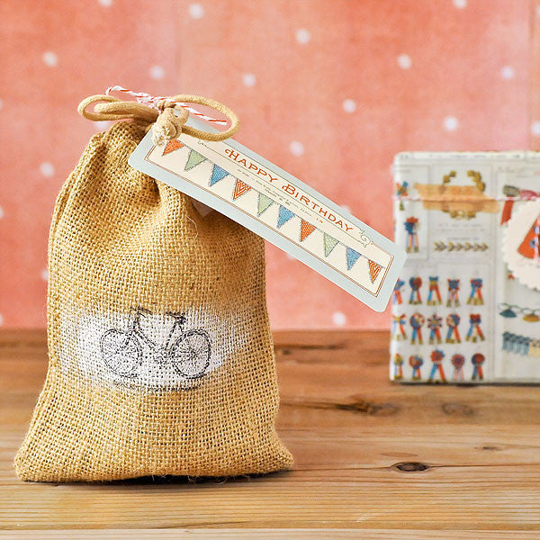 Vintage Birthday Gift Wrap Project