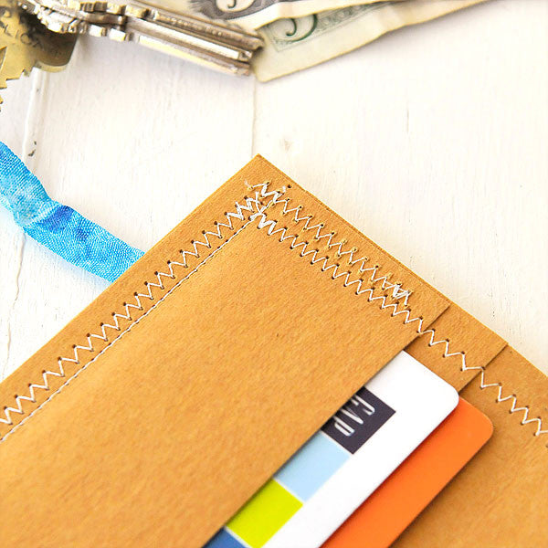 Quick and Easy Kraft Wallet Project