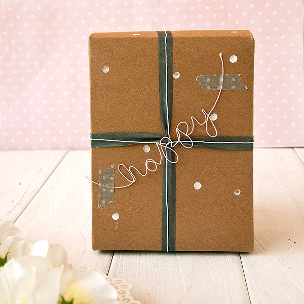 Because I'm Happy Gift Wrap Project