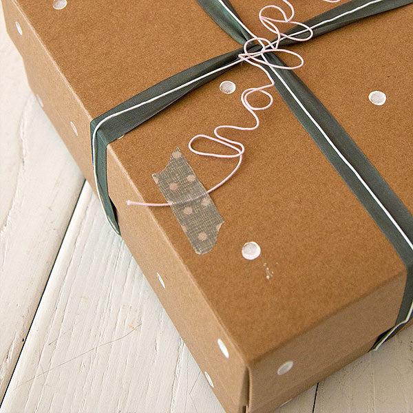 Because I'm Happy Gift Wrap Project