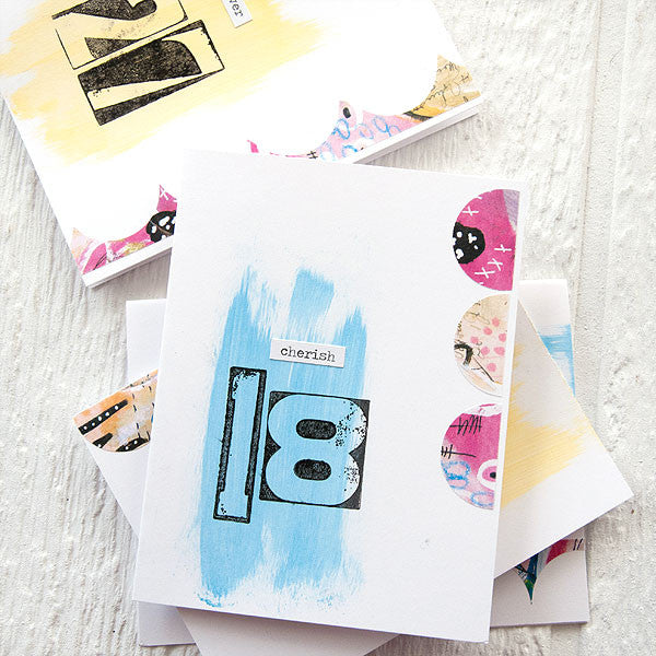 Waste Not Mixed-Media Card Project