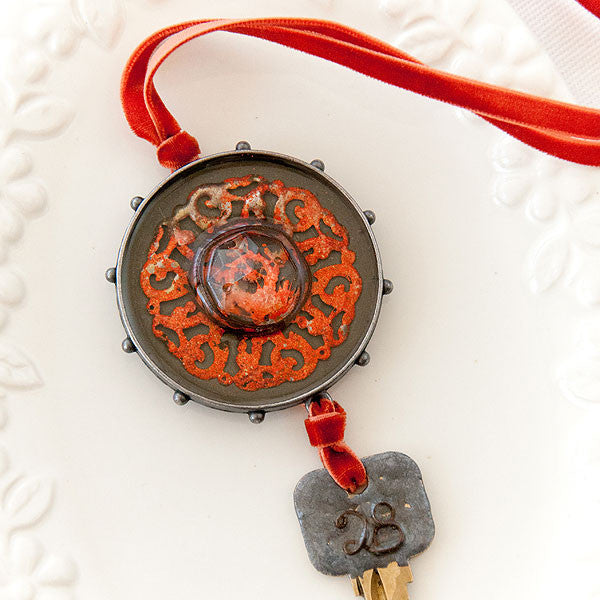 Iced Enamels Relique Lanyards by Johanna Love