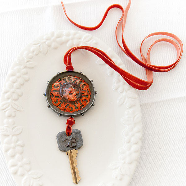 Iced Enamels Relique Lanyards by Johanna Love