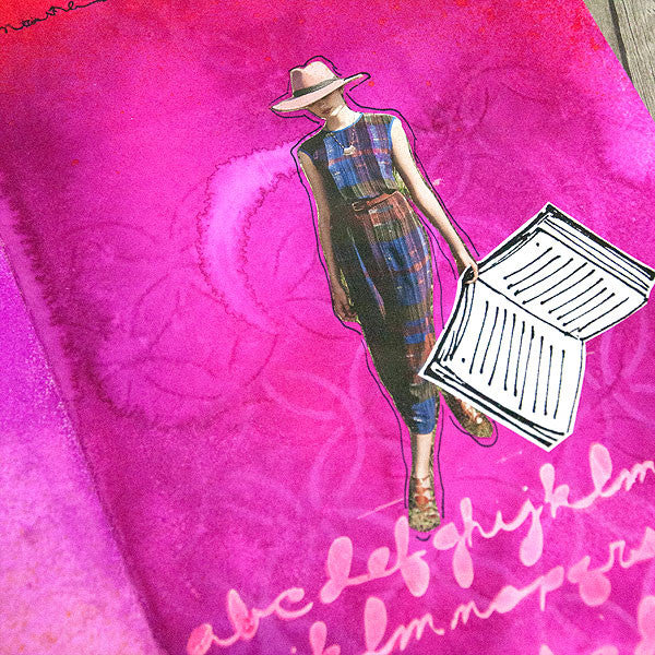 Girls Who Read Art Journal Project