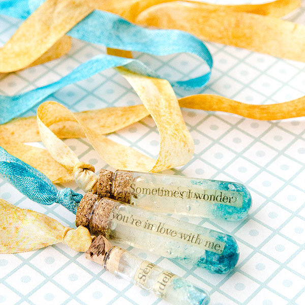 Ice Capsule Necklaces by Johanna Love