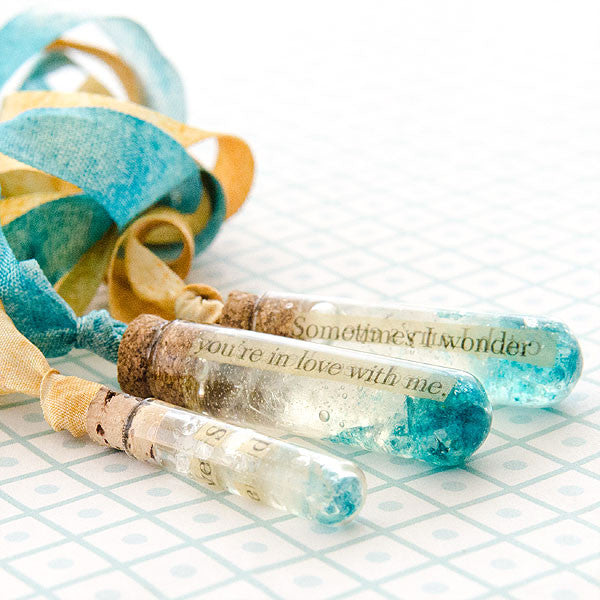 Ice Capsule Necklaces by Johanna Love
