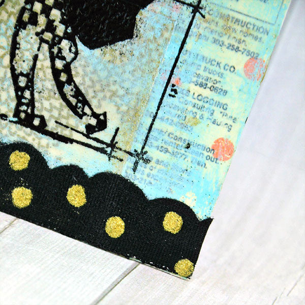 Embossed Black Cat Project