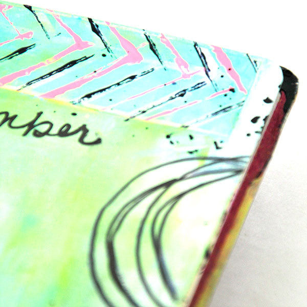 Past, Present, Future Art Journal Page Project