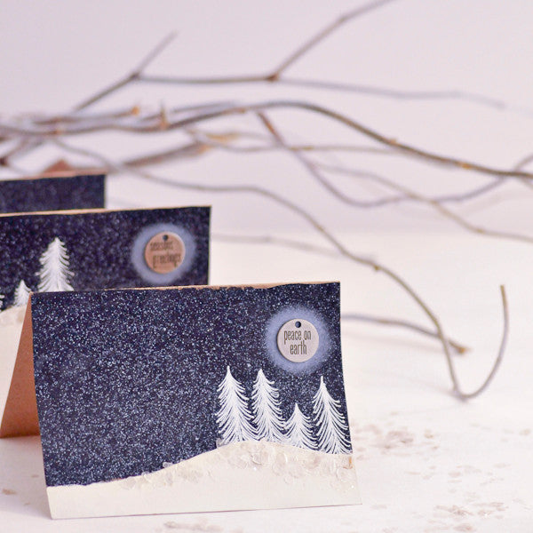 Silent Night Christmas Cards Project by Gabriela Perdomo