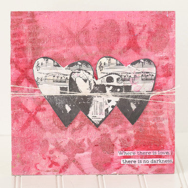 A Valentine's Day Canvas Project
