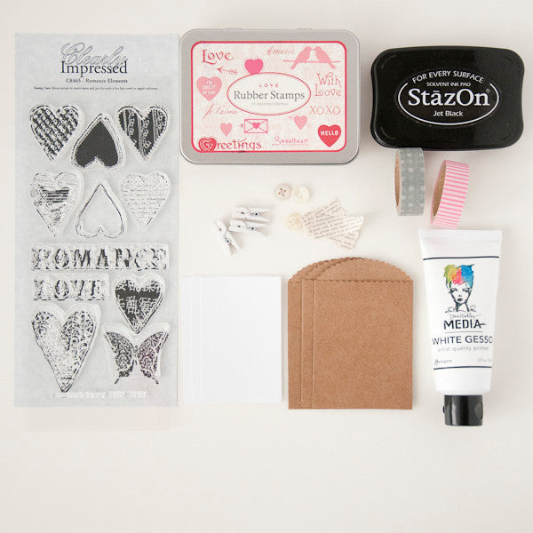 Teeny Tiny Valentine's Day Card Project
